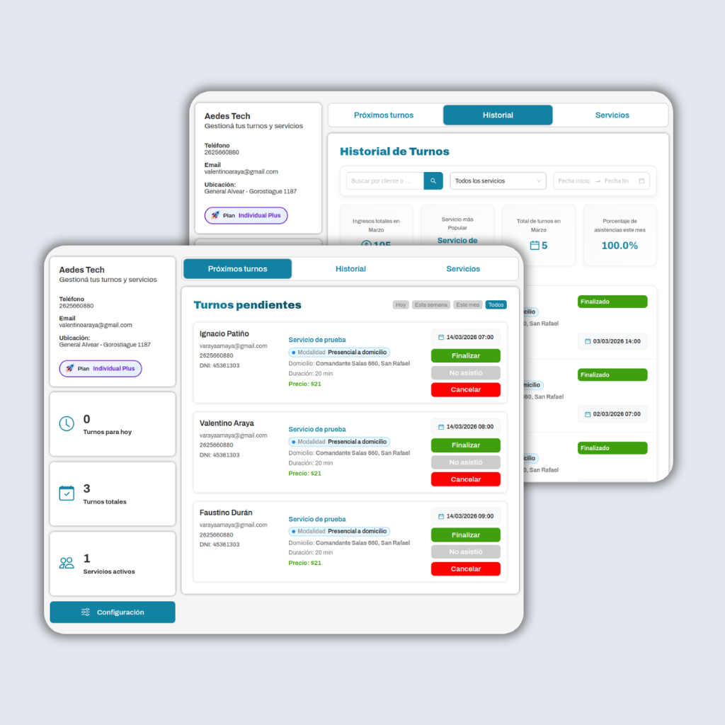 Vista previa de Bookify